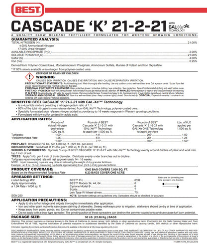 BEST Cascade K 21-2-21