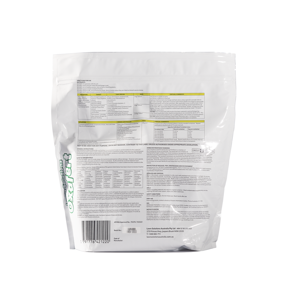 Lawn Solutions Oxafert 3kg